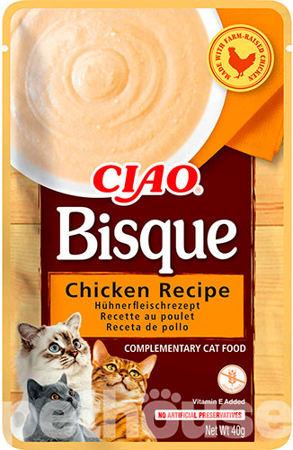 Inaba CIAO Bisque Кремовий суп з куркою для котів