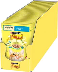Purina Friskies Вологий корм (шматочки в соусі) для котів