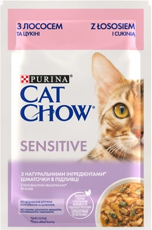 Purina Cat Chow Вологий корм (шматочки в соусі) для котів