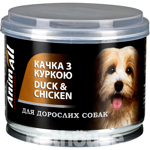 AnimAll Качка з куркою в ніжному желе для собак
