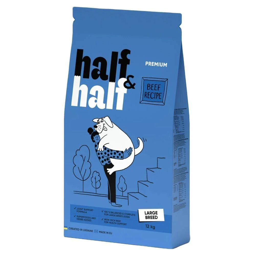 Half&Half Корм для собак великих порід