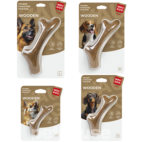 WauDog Fun Wooden Іграшка "Ріг" для собак