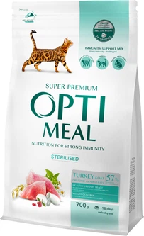 Optimeal Корм з індичкою для котів