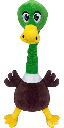 Kong Shakers Bobz Mallard Іграшка "Качур" з пискавкою для собак
