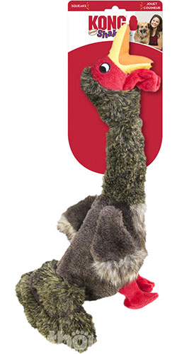 Kong Shakers Honkers Turkey Іграшка "Індичка" з пискавкою для собак