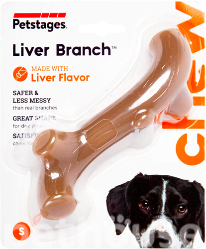 Petstages Liver Branch Іграшка "Гілка" з ароматом печінки для собак