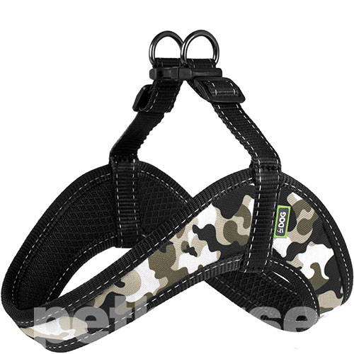 HiDog Comfort Нейлонова шлея "Militari 1" для собак