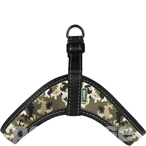 HiDog Comfort Нейлонова шлея "Militari Pixel" для собак