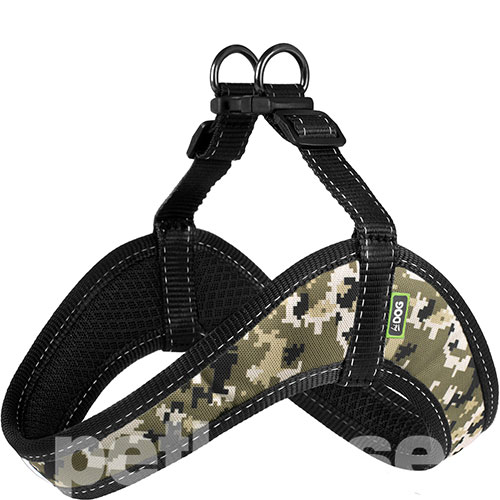 HiDog Comfort Нейлонова шлея "Militari Pixel" для собак