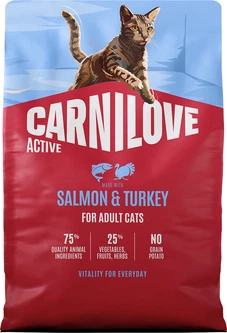 Carnilove Корм з індичка лосось для котів великих порід