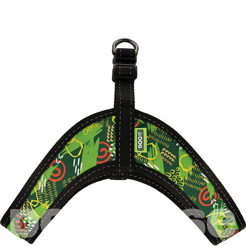 HiDog Comfort Нейлонова шлея "Abstraction green" для собак