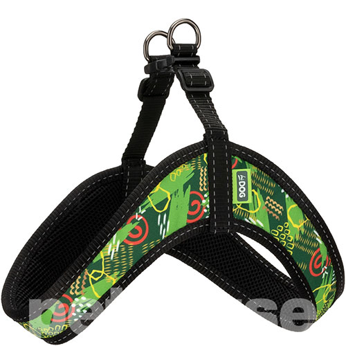 HiDog Comfort Нейлонова шлея "Abstraction green" для собак