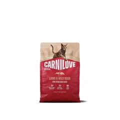 Carnilove Корм з ягня м'ясо дикого кабана для котів