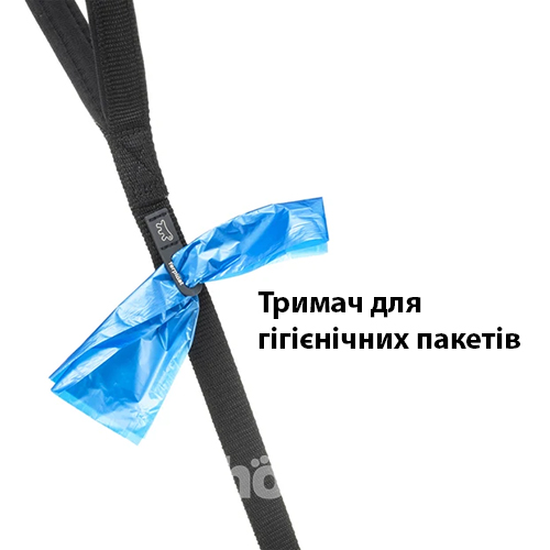 Ferplast Daytona GM Короткий повідець для собак, чорний