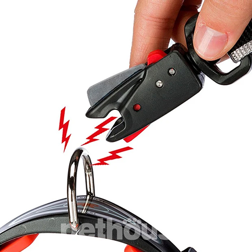 FerplastTwist Matic GM Короткий повідець для собак, плетений