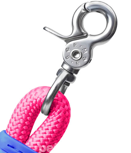 Maogoublue Marshmallow Standard Мотузковий повідець "Barbiecore Pink" для собак