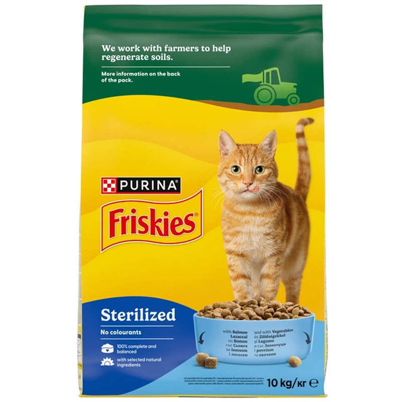Friskies Корм з лосось тунець для котів