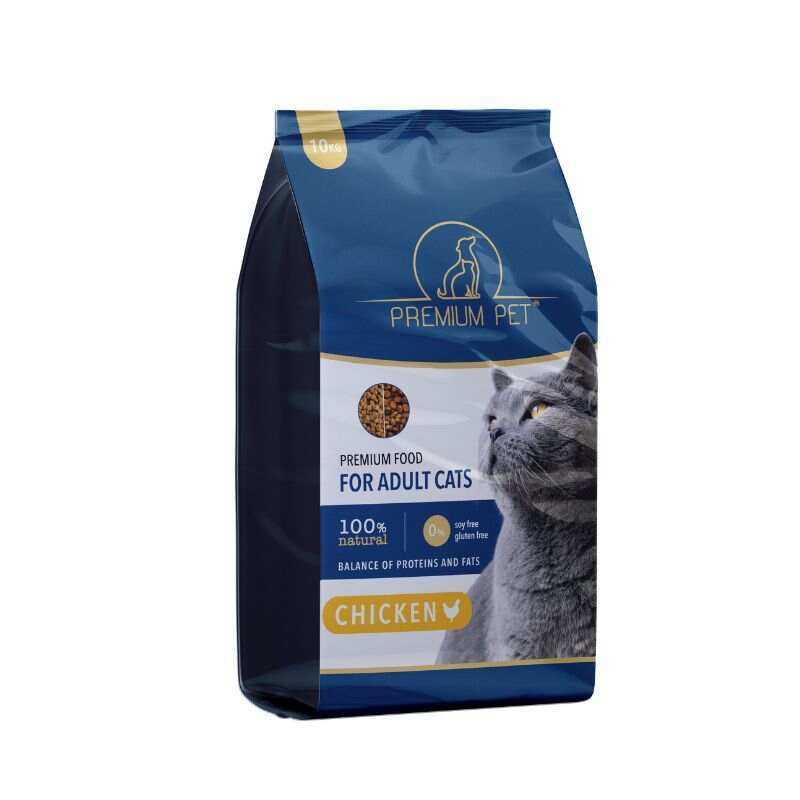 Premium Pet Сухий корм з куркою для дорослих котів