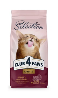 Club 4 Paws Корм з куркою для дорослих котів