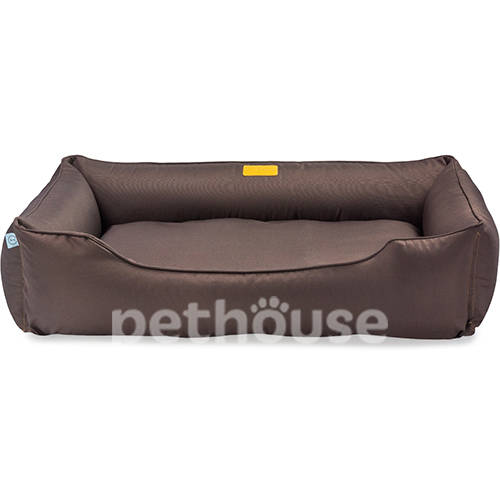 Harley and Cho М'який лежак з бортами Brown Waterproof