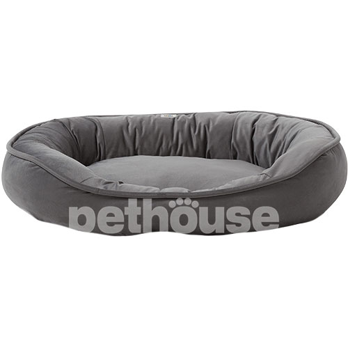 Petbed Velor Лежак "Пончик", темно-сірий
