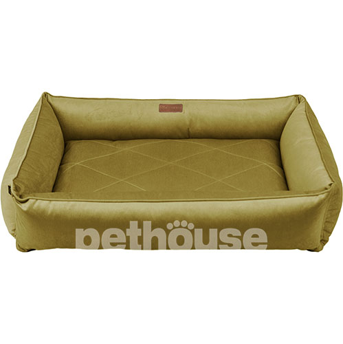 Harley and Cho М’який лежак з бортами Sofa Velour Olive