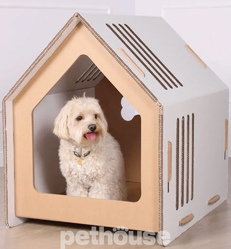 FuTuFu Pets Картонний будиночок "Песхаус" для собак