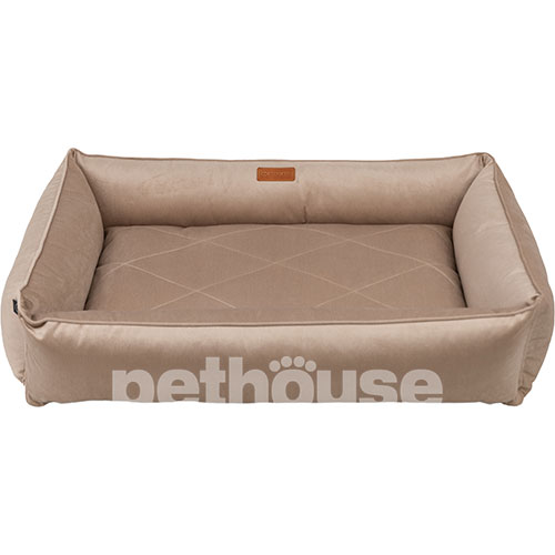 Harley and Cho М’який лежак з бортами Sofa Velour Beige