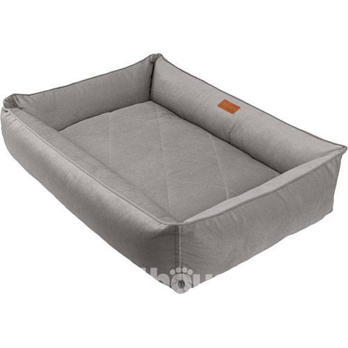 Harley and Cho М’який лежак з бортами Sofa Velour Gray