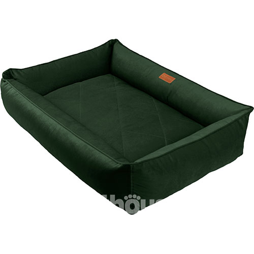 Harley and Cho М’який лежак з бортами Sofa Velour Green