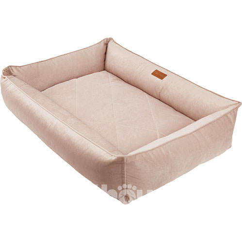 Harley and Cho М’який лежак з бортами Sofa Velour Pudra