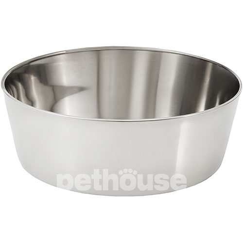 Pethouse Металева миска Flex для собак, чорна
