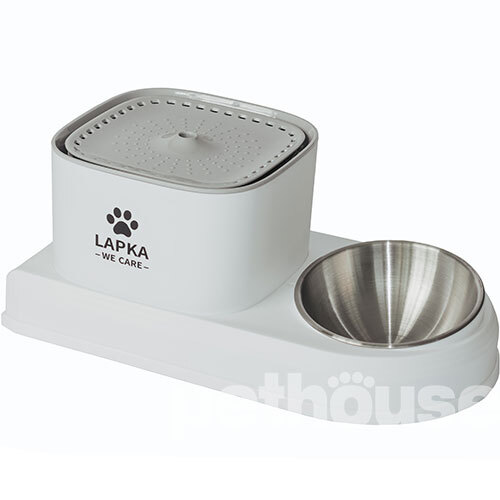 Me&Pet Lapka 2in1 Питний фонтан з мискою Cat Water Fountain with Bowl