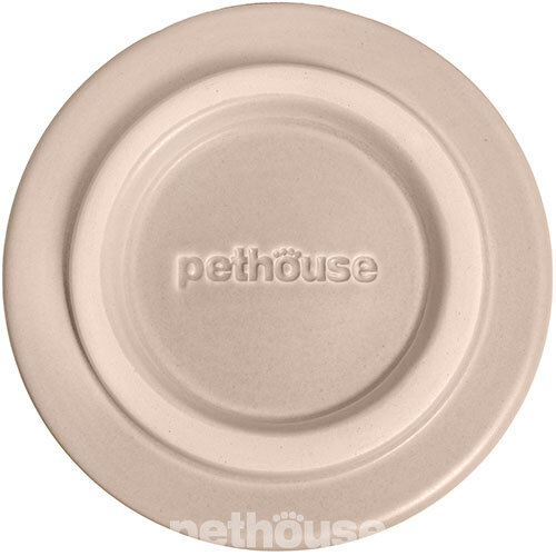 Pethouse Керамічна миска для собак, бежева