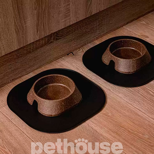 Fiboo ECO Bowl M Миска з антиковзними накладками для котів і собак, 400 мл