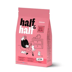 Half&Half Корм з яловичиною для кошенят