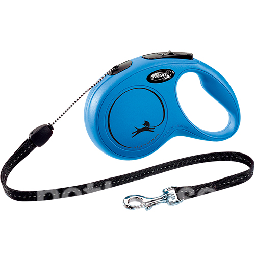 Flexi New Classic S — повідець-рулетка для собак до 12 кг, трос, 8 м