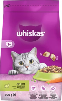 Whiskas Корм з інші джерела м'ясо та м'ясні субпродукти ягня для котів