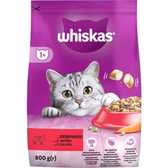 Whiskas Корм з інші джерела м'ясо та м'ясні субпродукти яловичина для котів