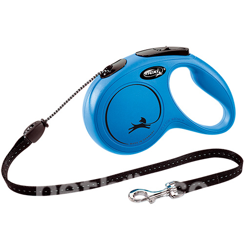 Flexi New Classic M — повідець-рулетка для собак до 20 кг, трос, 5 м