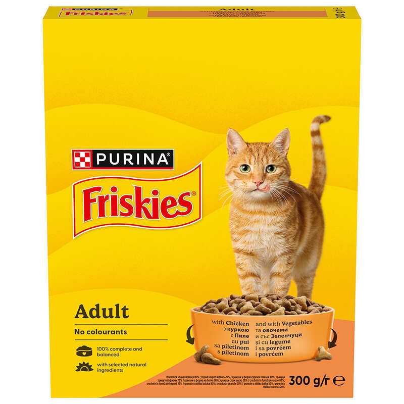 Friskies Корм з куркою для котів
