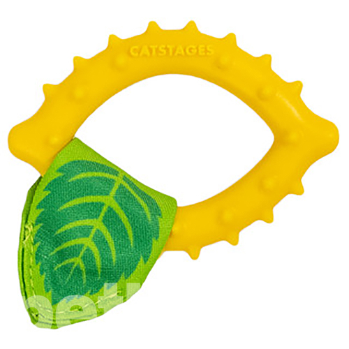 Catstages Lemon Teether Yellow Іграшка для жування "Лимон" для котів