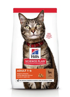 Hill's Корм з ягнятиною для дорослих котів