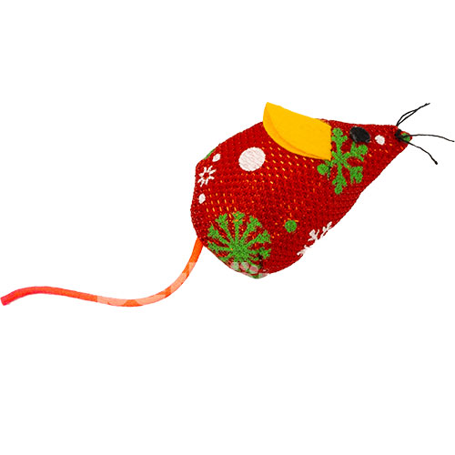 Christmas Toys Іграшка "Різдвяна мишка" для котів