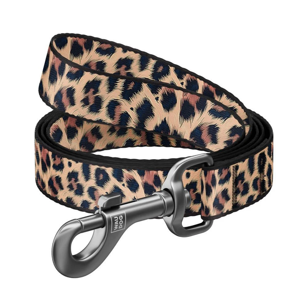 Повідець для собак COLLAR Нейлон S - леопард