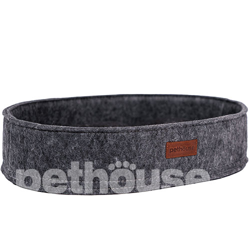 Pethouse Лежак Nest для котів та собак, сірий