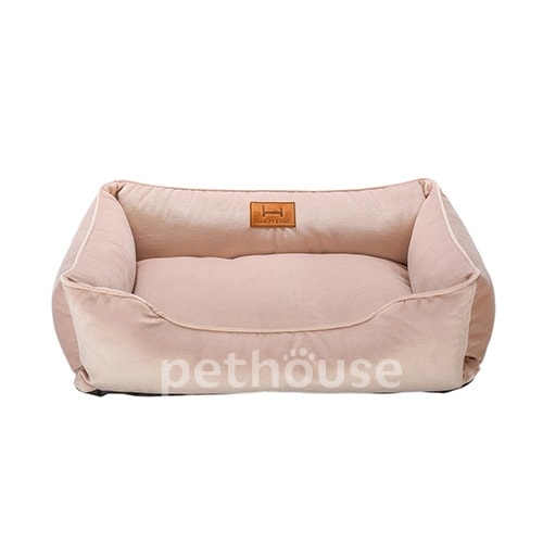 Harley and Cho М'який лежак з бортами Velour Pudra