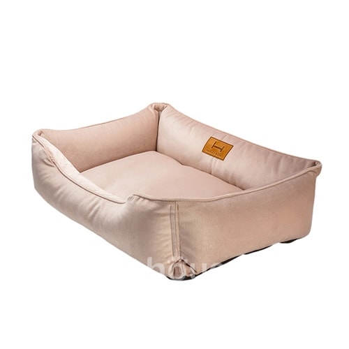 Harley and Cho М'який лежак з бортами Velour Pudra