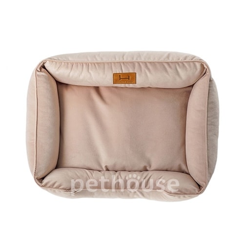 Harley and Cho М'який лежак з бортами Velour Pudra