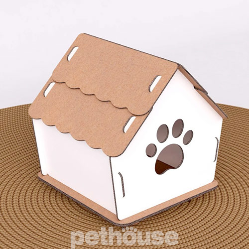 FuTuFu Pets Картонний будиночок "КОТеджик" для котів і собак